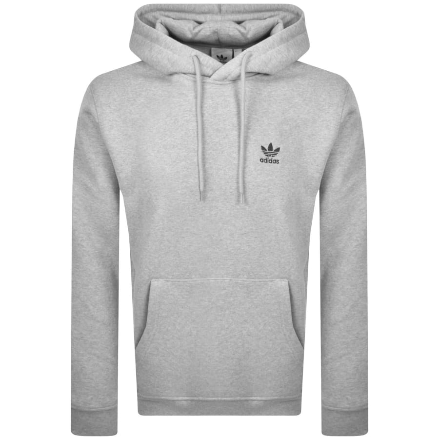 【イギリス限定】adidas originals 3-line Grey Hoodie adidas Originals Men's 3-Stripes Full-Zip Sweatshirt, Medium
